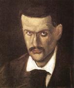 Paul Cezanne Autoportrait oil painting artist